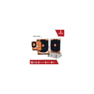 EZ-Aim 15548 Splash Reactive Trainer Kit Self-Adhesive Paper Black/Orange 14"x22" Oval