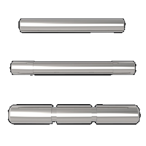 Cross Armory 3 Pin Set for Glock Gen1-3 Silver Steel