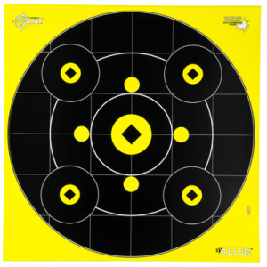 EZ-Aim 15577 Splash Reactive Bullseye Gallery Non-Adhesive 12 Pack
