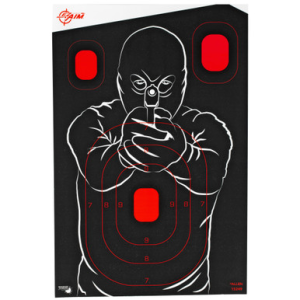 EzAim Splash Bad Guy Targets 12x18 5 pk.