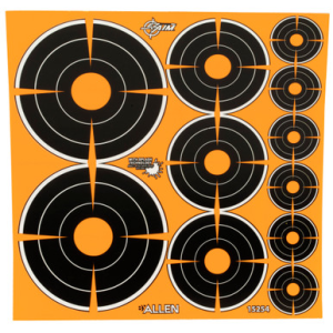 EzAim Splash Bullseye Adhesive Targets Variety Pack 12 pk.