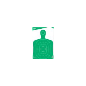 EzAim Silhouette Paper Target Green 12x18 10 pk.