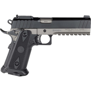 Girsan 395029 Witness2311 9mm Luger 17+1 5" Black Steel Barrel, Black Serrated Steel Slide, Black Polymer Frame w/Beavertail & Picatinny Rail, Black Checkered Polymer Grip, Ambidextrous