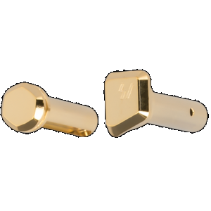 Strike AREPTPGC Takedown/Pivot Pins Extended AR-15, M4, M16 Gold Steel AR-Platform