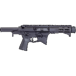 Maxim Defense MXM48172 CPS MD9 9mm Luger Caliber with 5.50" Barrel, Black Anodized Metal Finish, Black Maxim CQB Brace & Polymer Grip