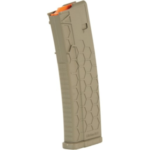 Hexmag AR-15 Magazine 5.56x45 15-Round Flat Dark Earth Compatible with AR-15