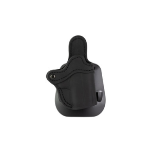 1791 Gunleather ORPDHCSBLR Paddle Holster Optic Ready OWB Size Compact Black Leather Compatible w/Glock 43/Taurus GX4/Sig P365, Paddle Mount, Right Hand