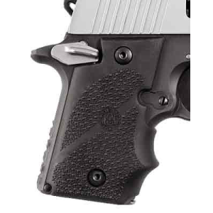 Hogue SIG Sauer P238 Ambi Safety Rubber Grip Finger Grooves Wraparound