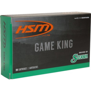HSM 300 Weatherby Magnum Jacketed Soft Point 150 Grain 20 Rounds