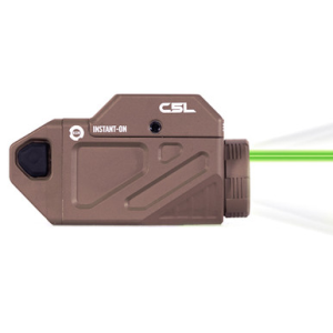 Viridian C5L Tac Light with Green Laser Universal Fit 650 Lumens 55000 Cd Rechargeable