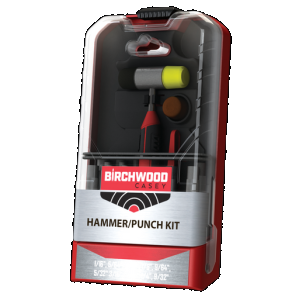 Birchwood Casey ARPNCHHMKIT Hammer & Punch Kit Black/Red AR Platform Firearm 19 Pieces