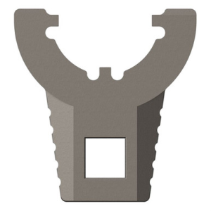 Real Avid AVMFTCNW Master -Fit Thin Castle Nut Wrench Titanium/Stainless Steel for AR-Platform