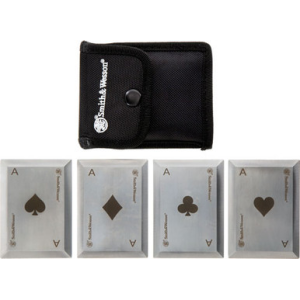 S&W BULLSEYE THROWING CARDS