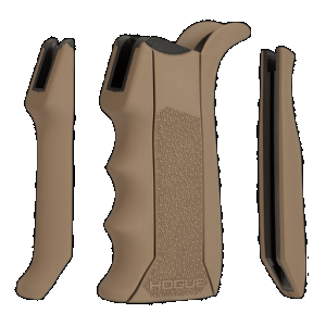 Hogue Modular Overmolded Flat Dark Earth Rubber Pistol Grip AR-15 M16