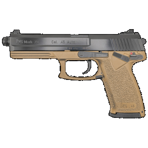 Heckler & Koch Mark 23 45 ACP 5.87 in 10+1 Flat Dark Earth Threaded Barrel