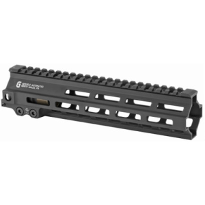 Geissele Automatics 05284B MK8 Super Modular Rail 9.50" M-LOK Style Made of 6061-T6 Aluminum with Black Anodized for AR-Platform