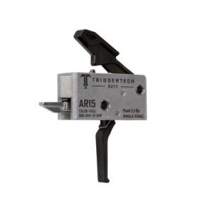 Trigger Tech AR15 Duty Single Stage Triggers Black Flat