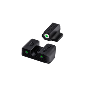Truglo Tritium Pro Front Green with White Outline and Rear Green Sights for Kahr