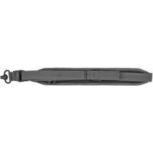 GrovTec US Inc GTSL128 QS 2-Point Sentinel with Wolf Gray Finish, Adjustable Design & Push Button Swivels for Rifle/Shotgun