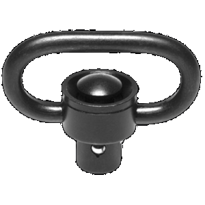 Troy Ind SMOUPBS00BT00 QD360 Mount With Swivel Push Button Black Steel