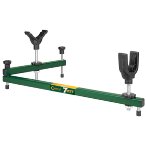 Caldwell 1071001 7-Rest 16-24" Vertical Adjustment, Green Aluminum, Ambidextrous Design for Universal Firearms