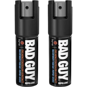 Byrna Technologies BGR02104 BGR Max Capsaicin UV Dye Range 8-15 ft Black Canister 2 Cans
