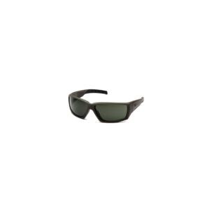 Pyramex VGSG722T Venture Gear Tactical Overwatch Adult Gray Lens Polycarbonate OD Green Frame