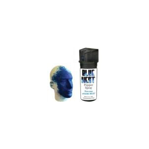 Personal Security Products Eliminator Blue Heat Pepper Spray 2 oz with Blue Dye