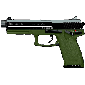 Heckler & Koch Mark 23 45 ACP 5.87" Barrel 10+1 OD Green