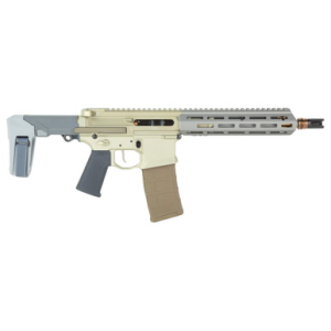 Q LLC Honey Badger PISTOL, 5.56 NATO, 10in. Barrel, 30rd, W/BRACE - Gray (HB55610INPISTOL)