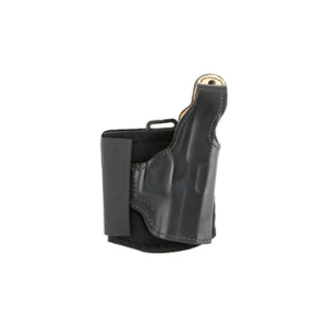 DeSantis Gunhide 014PC8BZ0 Die Hard Rig Ankle Black Leather Fits Glock 43/43X Right Hand