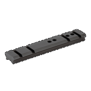 Warne M987M 1-Piece Steel Base For Thompson Center Weaver Style Black Finish