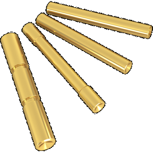 Cross Armory Crg4Psgd 4 Pin Set Dimpled Compatible Glock Gen4 Gold