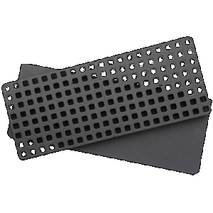 Magpul MAG1456BLK DAKA Grid Organizer Black Polypropylene