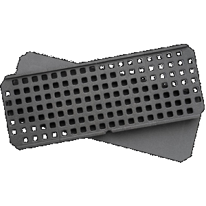 Magpul MAG1458BLK DAKA Grid Organizer Black Polypropylene
