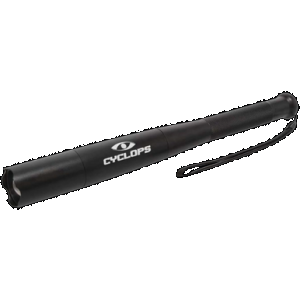 Cyclops Brooklyn Flashlight 3000 Lumen White Led Weather Resistant Polymer Aa
