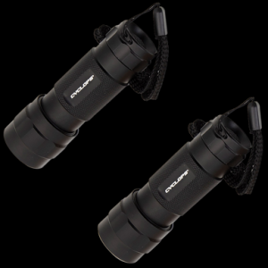 Cyclops 14 LED Flashlight 80 Lumen Aluminum AAA Battery 60m Beam