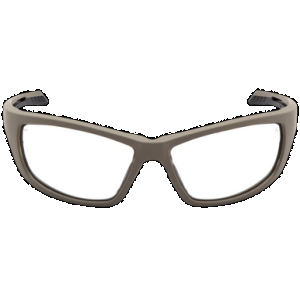 Pyramex VGST1310T Howitzer Glasses Clear Lens Anti-Fog Tan Frame