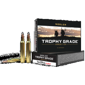 Nosler Trophy Grade 7mm Shooting Times Westerner AccuBond 160 Grain 20 Rounds