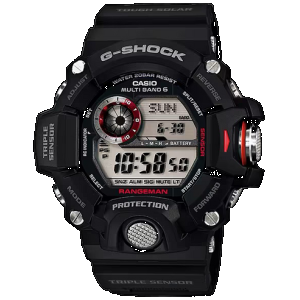 G-shock/vlc Distribution GW94001 G-Shock Tactical Rangeman Keep Time Black Size 145-215mm Features Digital Compass