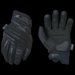Mechanix Wear MP255010 M-Pact 2 Covert Black Armortex Large Velcro Closure