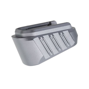 Tyrant CNC +3 Magazine Extension for Springfield Hellcat Gray 9mm Luger