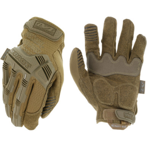 Mechanix Wear MPT72009 M-Pact Coyote Fingerless Synthetic Leather Medium TPR Closure