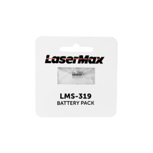 LaserMax LMS319C Battery Pack Guide Rod Laser Silver 1.55 Volt 20 mAh (1) Single Pack Glock/Sig Sauer/Springfield XD