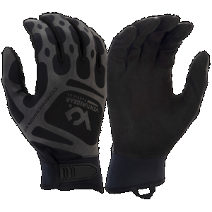 Pyramex VGTG10BX2 Compression Training Black Synthetic Leather XXL Hook & Loop