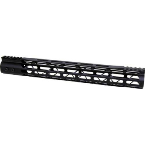 Guntec USA Ultra Light Handguard 15 Inch Aluminum MLOK Freefloat AR