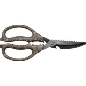 Camillus 19403 Multi-Function Game Shears Camo Shears 4" Serrated Titanium Bonded Blade, 9" Long