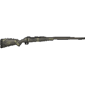 Fierce Firearms ROG65PRC24BF Carbon Rogue Full Size 6.5 PRC 3+1 24" Hand Lapped/Match Grade Threaded Barrel, Black Cerakote Steel Receiver, Forest Camo Fierce Rogue Carbon Fiber Stock