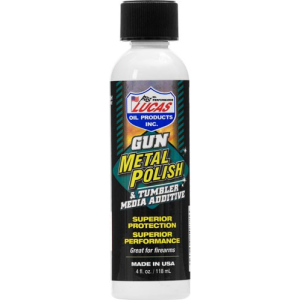 Lucas Oil 10878 Gun Metal Polish Against Rust and Corrosion 4 oz Bottle
