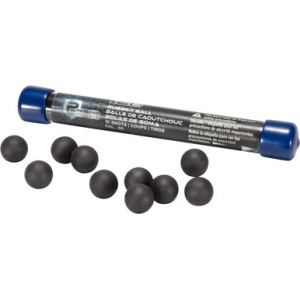 Umarex T4E P2P Rubber Balls Ammo .50 cal Black 10/ct